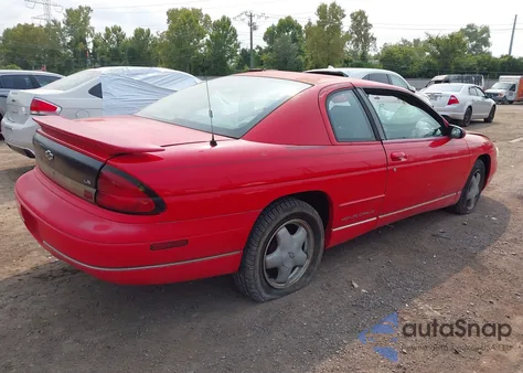 1999 Chevrolet Monte Carlo Ls из США, поврежденный, VIN 2G1WW12M2X9171226
